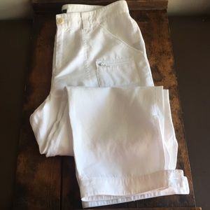 Ralph Lauren 100% linen capri pants